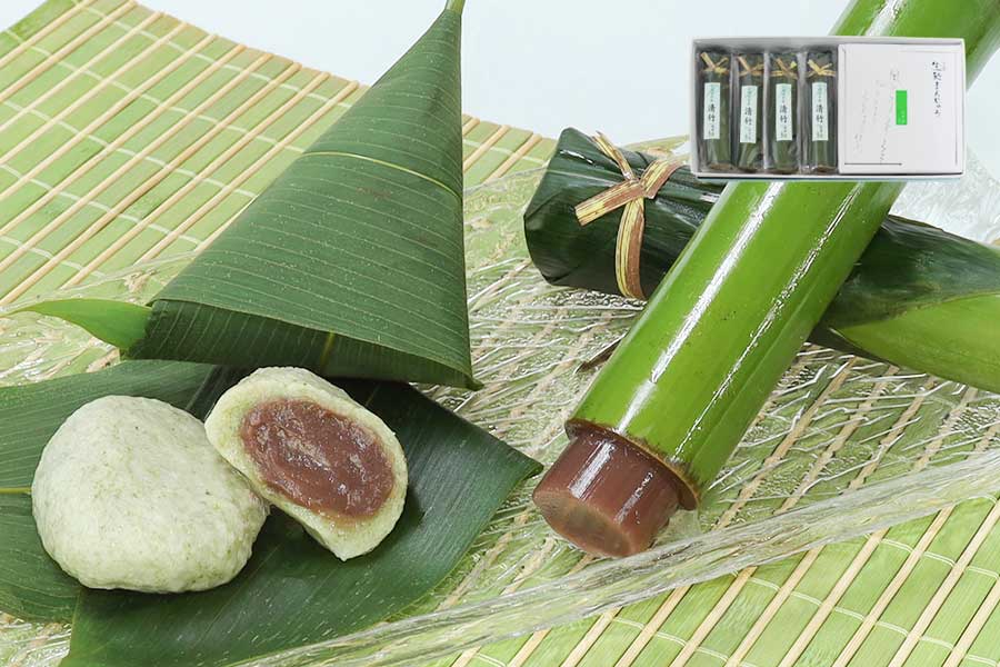 生麸まんじゅう5個・清竹4本