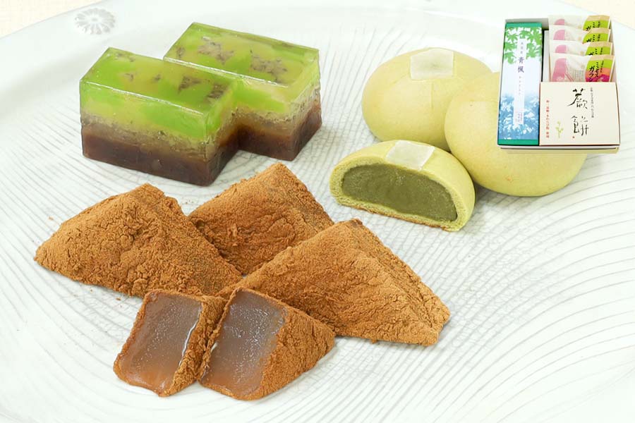 青楓・本わらび餅250g・ミセスガラシャ4個