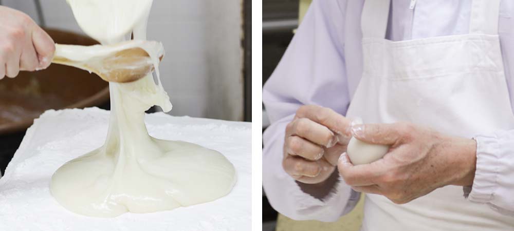 やわらかい求肥餅