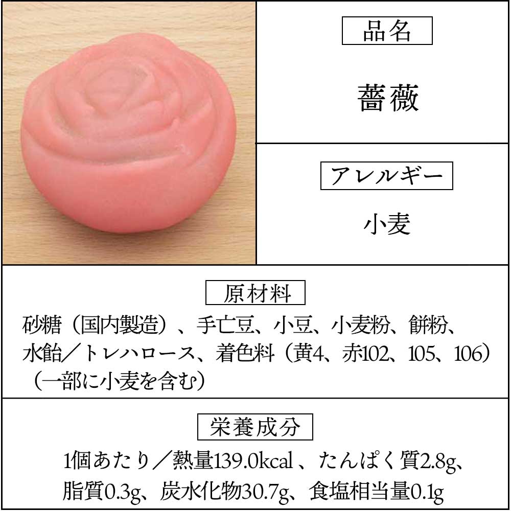 上生菓子薔薇