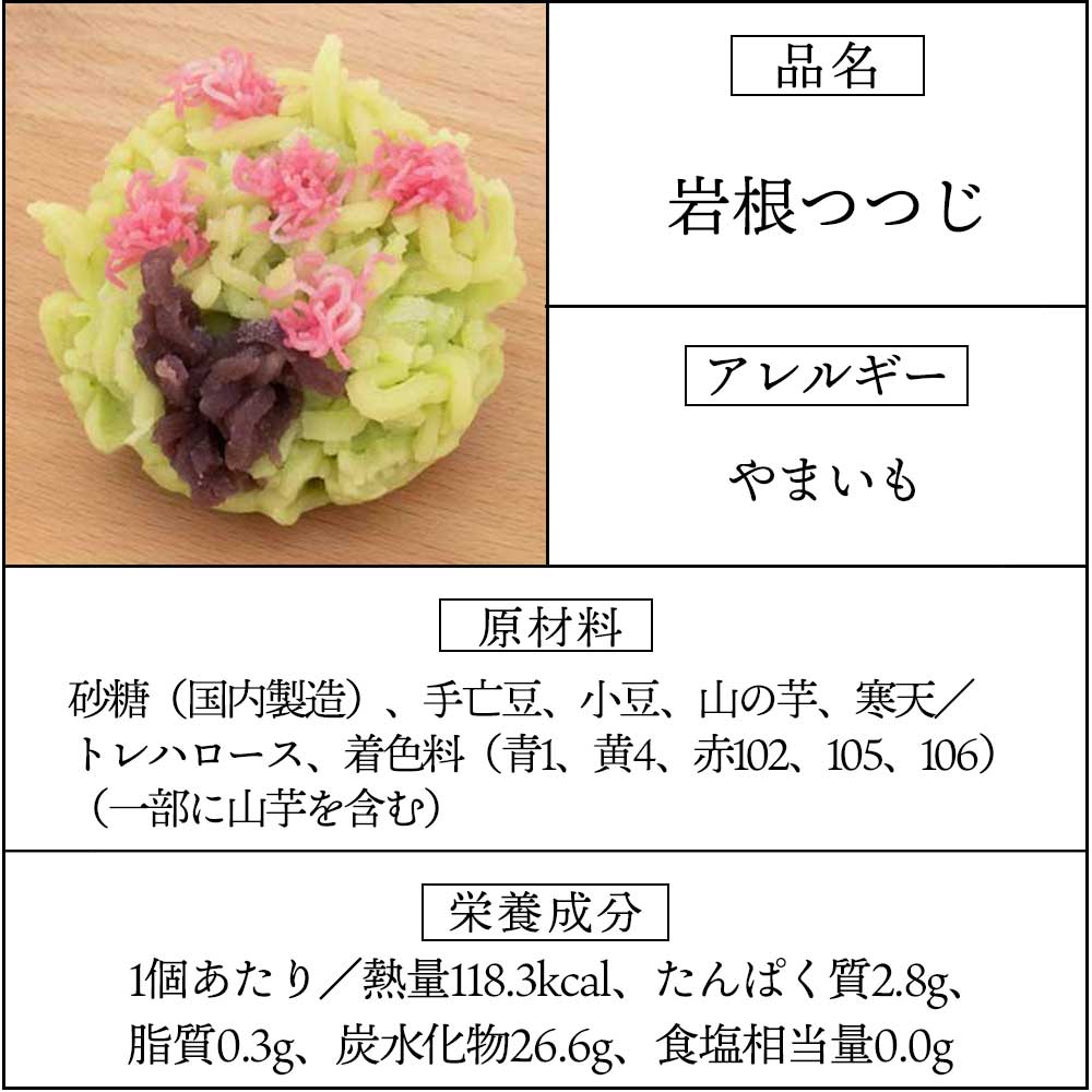 上生菓子岩根つつじ