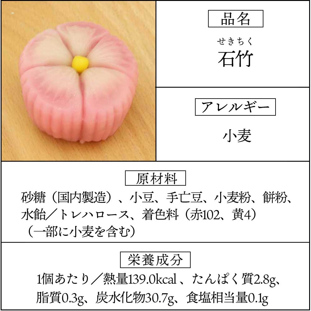 上生菓子石竹