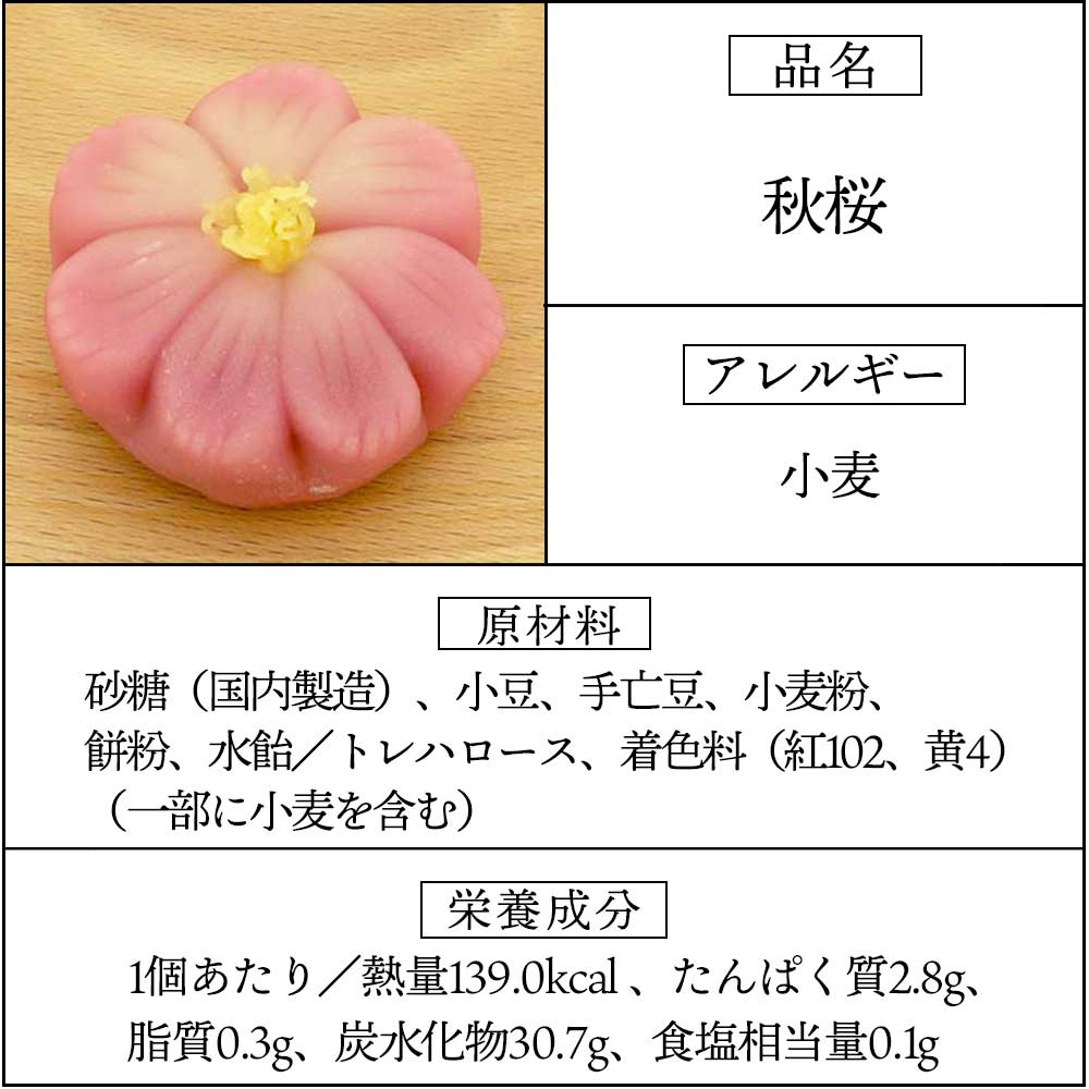 上生菓子秋桜
