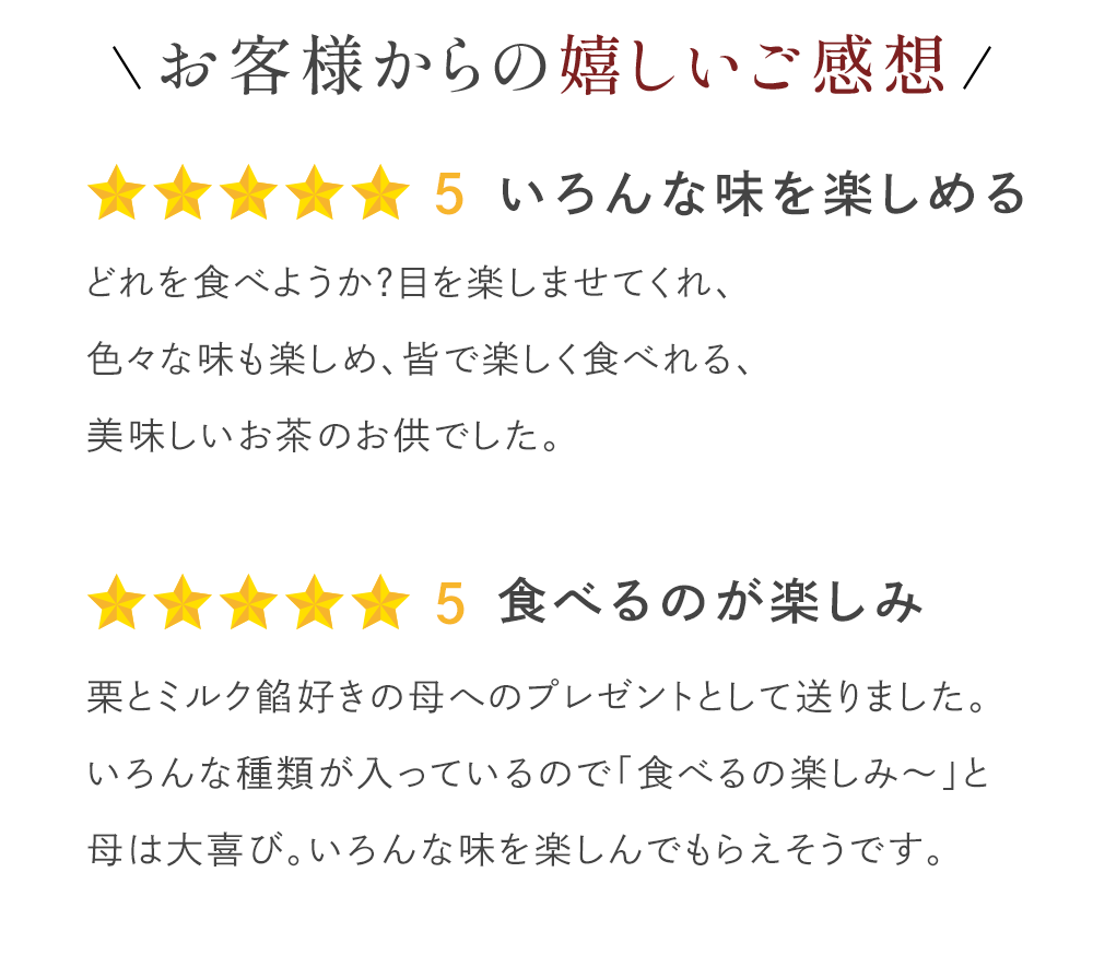 お楽しみセット感想