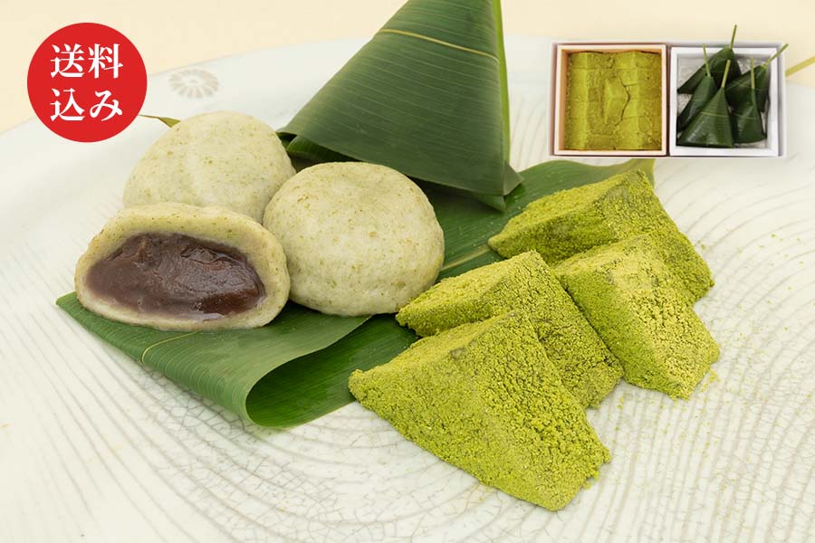 生麩まんじゅう・抹茶本わらび餅
