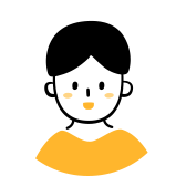 レビューの顔アイコン