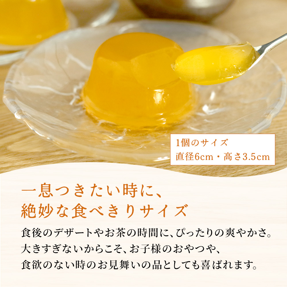 完熟南高梅ゼリー6個入|お取り寄せ|京都の和菓子 京みずは