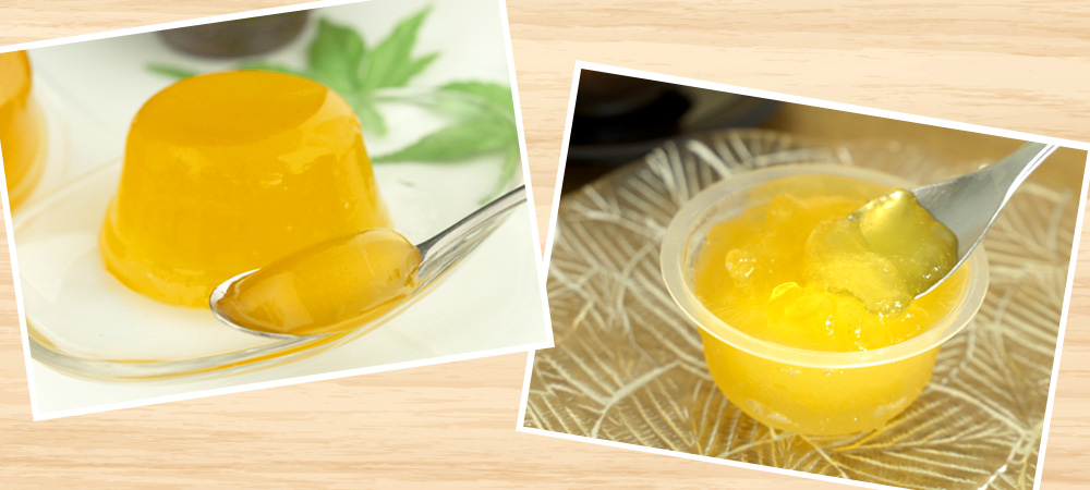 凍らせて涼やかに