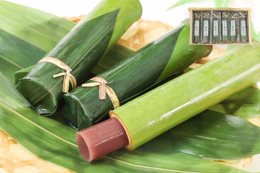 竹筒入り水羊羹 清竹6本