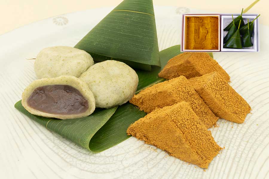 生麩まんじゅう5個・本わらび餅