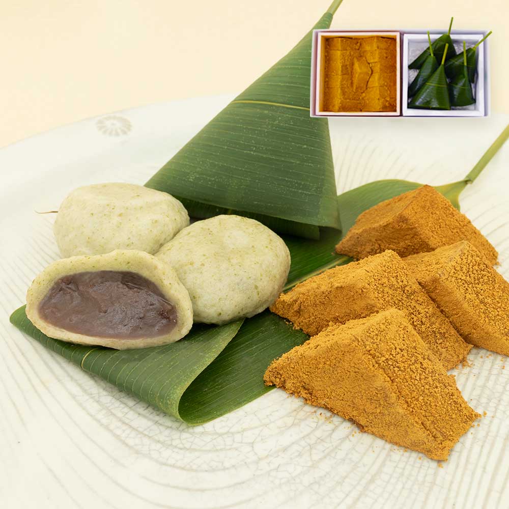 本わらび餅・生麸まんじゅう5個