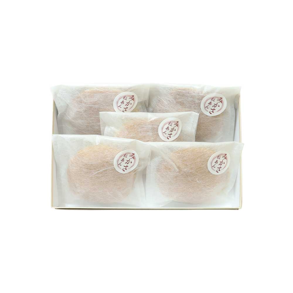 みかさ粒あん5個箱