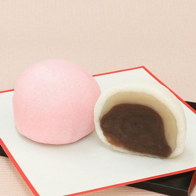紅白上用まんじゅう２個組（サイズ大：ナンバー３）