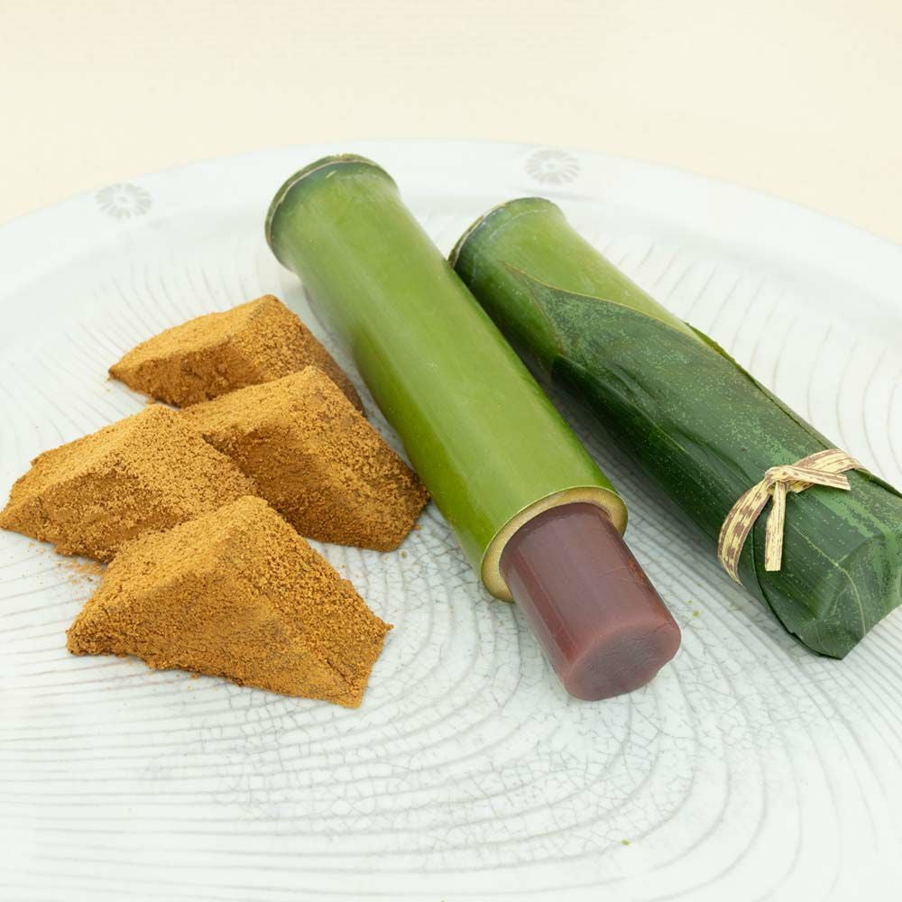 本わらび餅・清竹４本セット