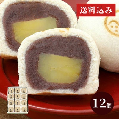 栗上用まんじゅう・天上天鼓１２個箱