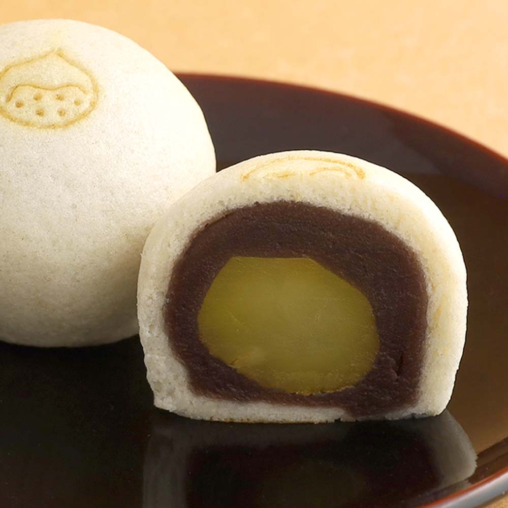 栗上用まんじゅう・天上天鼓４個入り