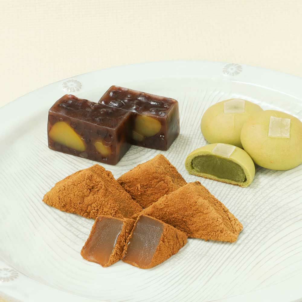 栗童子・本わらび餅250g・ミセスガラシャ4個セット |お取り寄せ|京都の