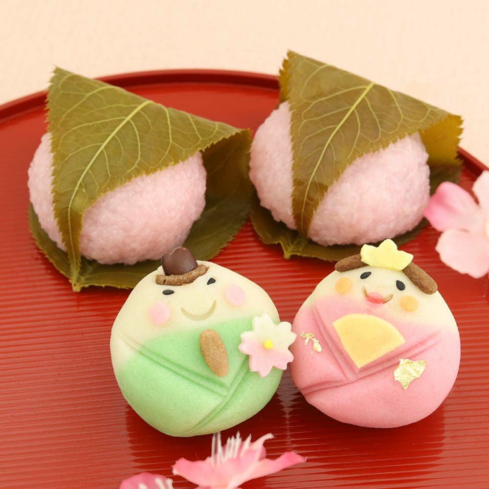 上生菓子と桜餅 | ひな祭りセット【冷凍発送】