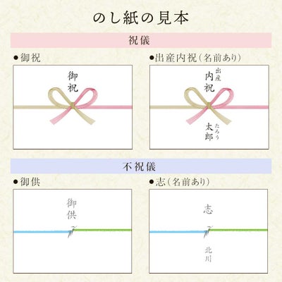 のし見本